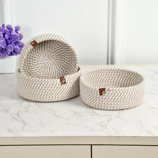 Canyon Bloom Basket – Multipurpose Organizer (Set of 3)