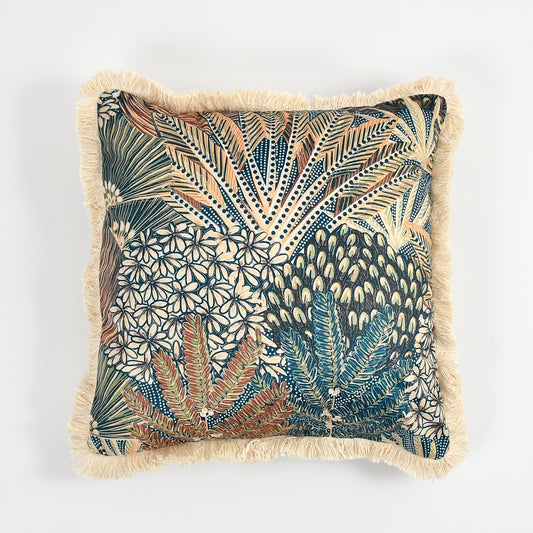 Citrine Mirage - Velvet Cushion Cover