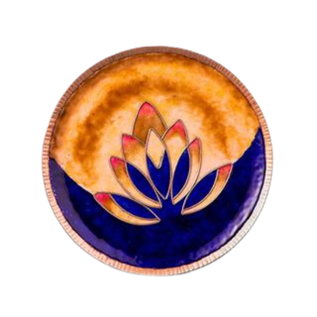 Blue Lotus Plate
