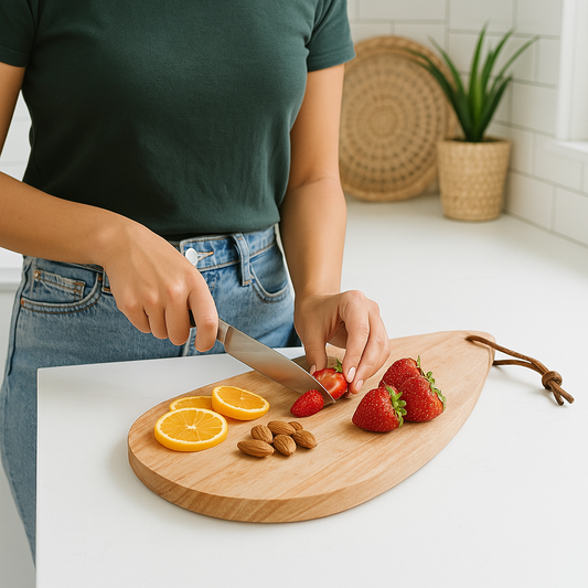 Brown Neem Wood Chopping Board/Platter