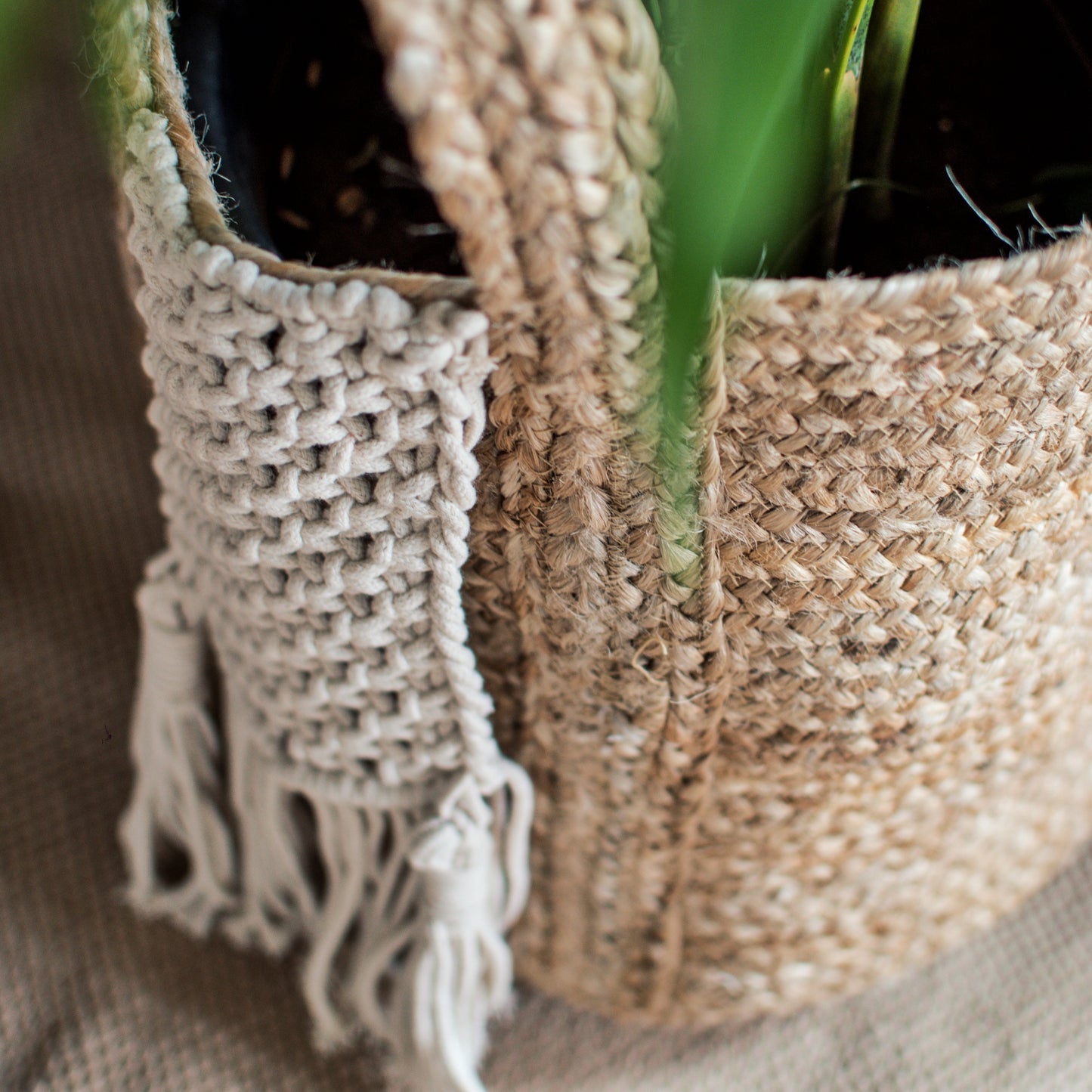 Rhea handwoven basket for multipurpose use